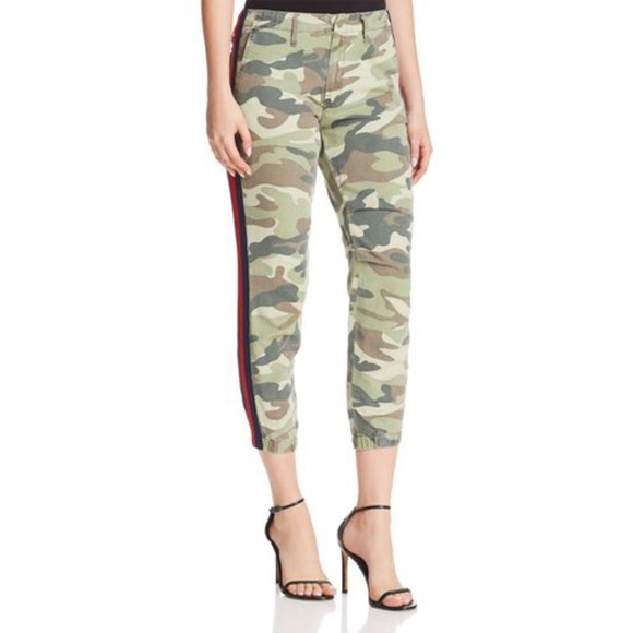 Mother Misfit Camo Side Stripe Cargo Pants - Picture 4 of 9